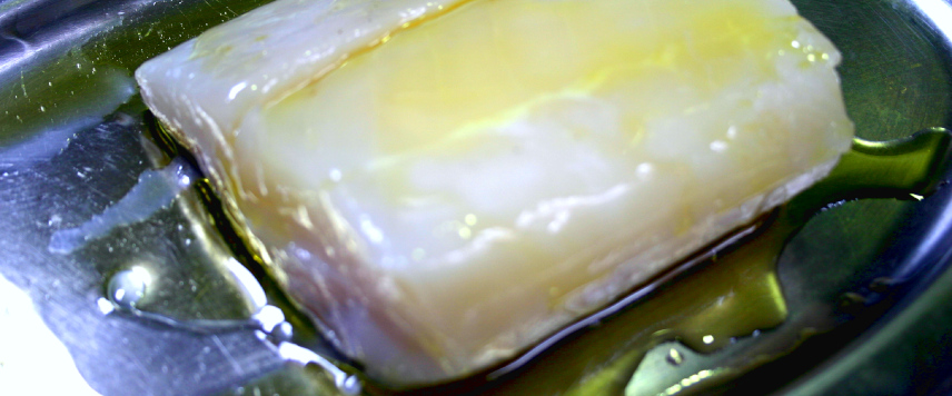 Bacalao con aceite para el horno