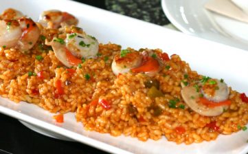 Arroz con Zamburiñas