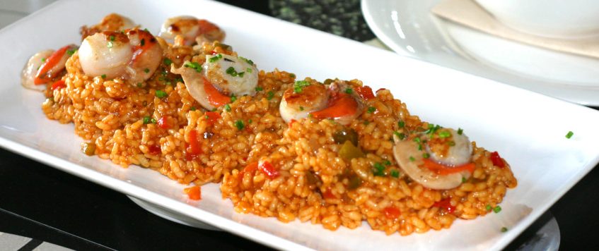Arroz con Zamburiñas