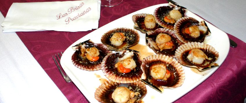 Zamburiñas a la plancha